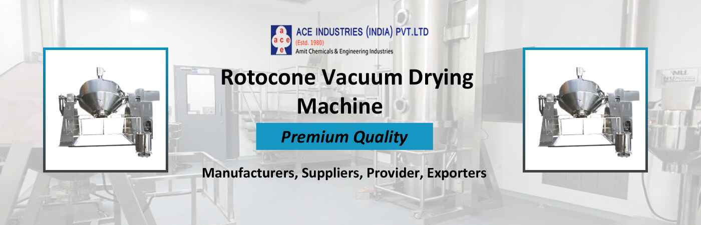Rotocone Vacuum Drying Machine
