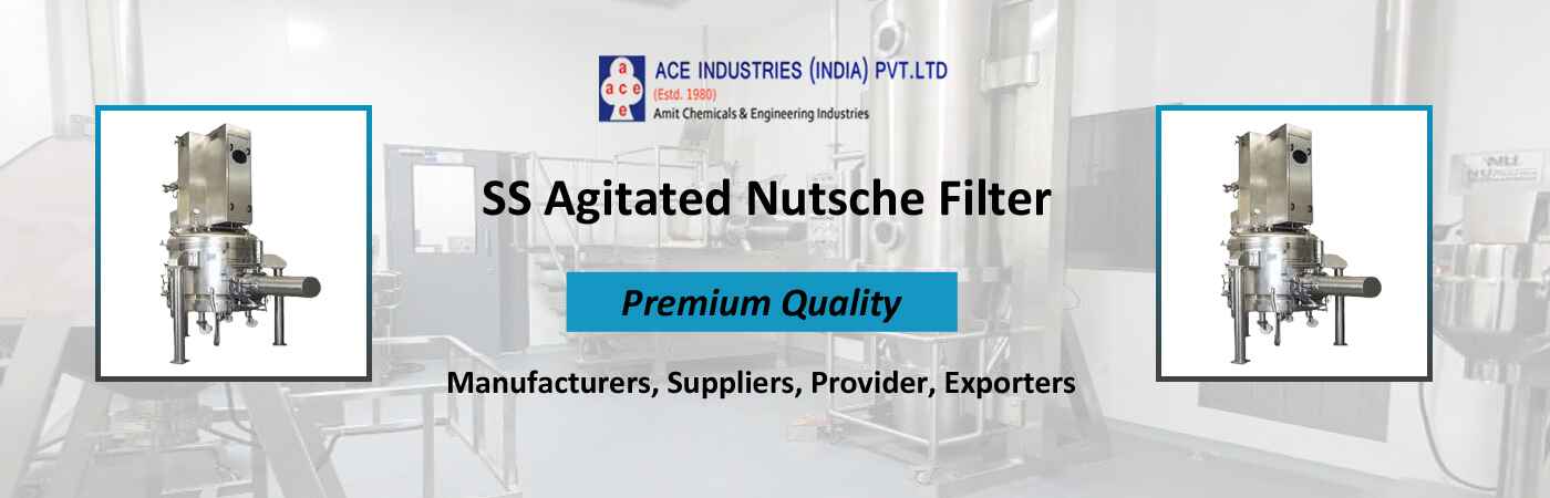 SS Agitated Nutsche Filter