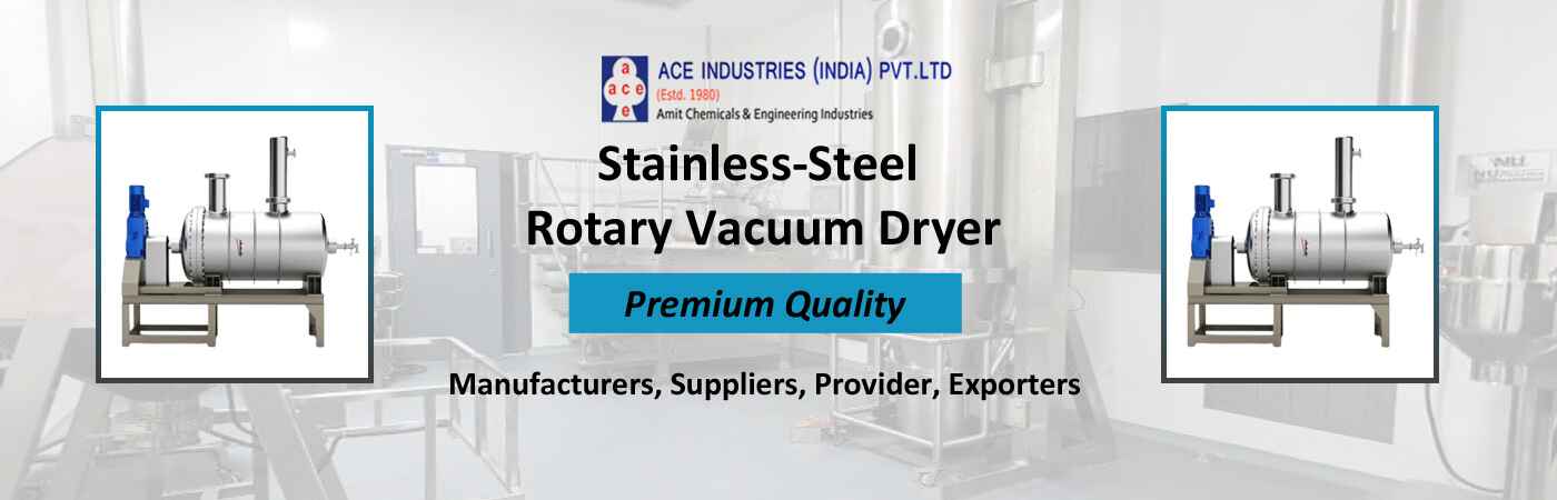 Stainless Steel Rotary Vacuum Dryer